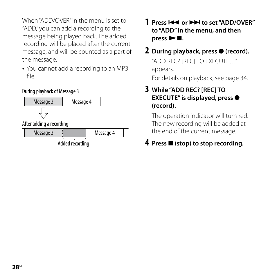 Sony ICD-SX77 User Manual | Page 28 / 92