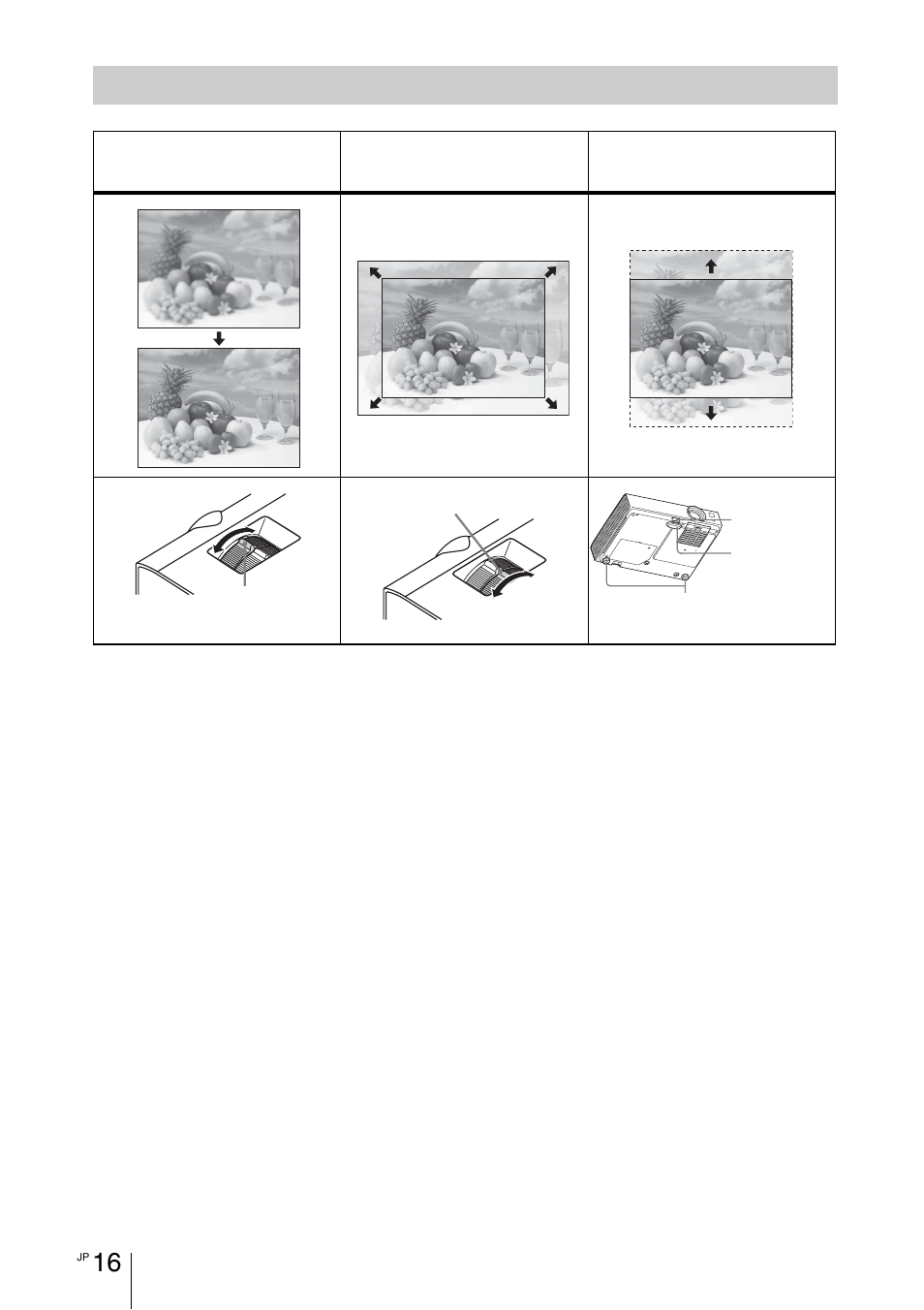 映像を調整する | Sony VPL-DX145 User Manual | Page 16 / 132