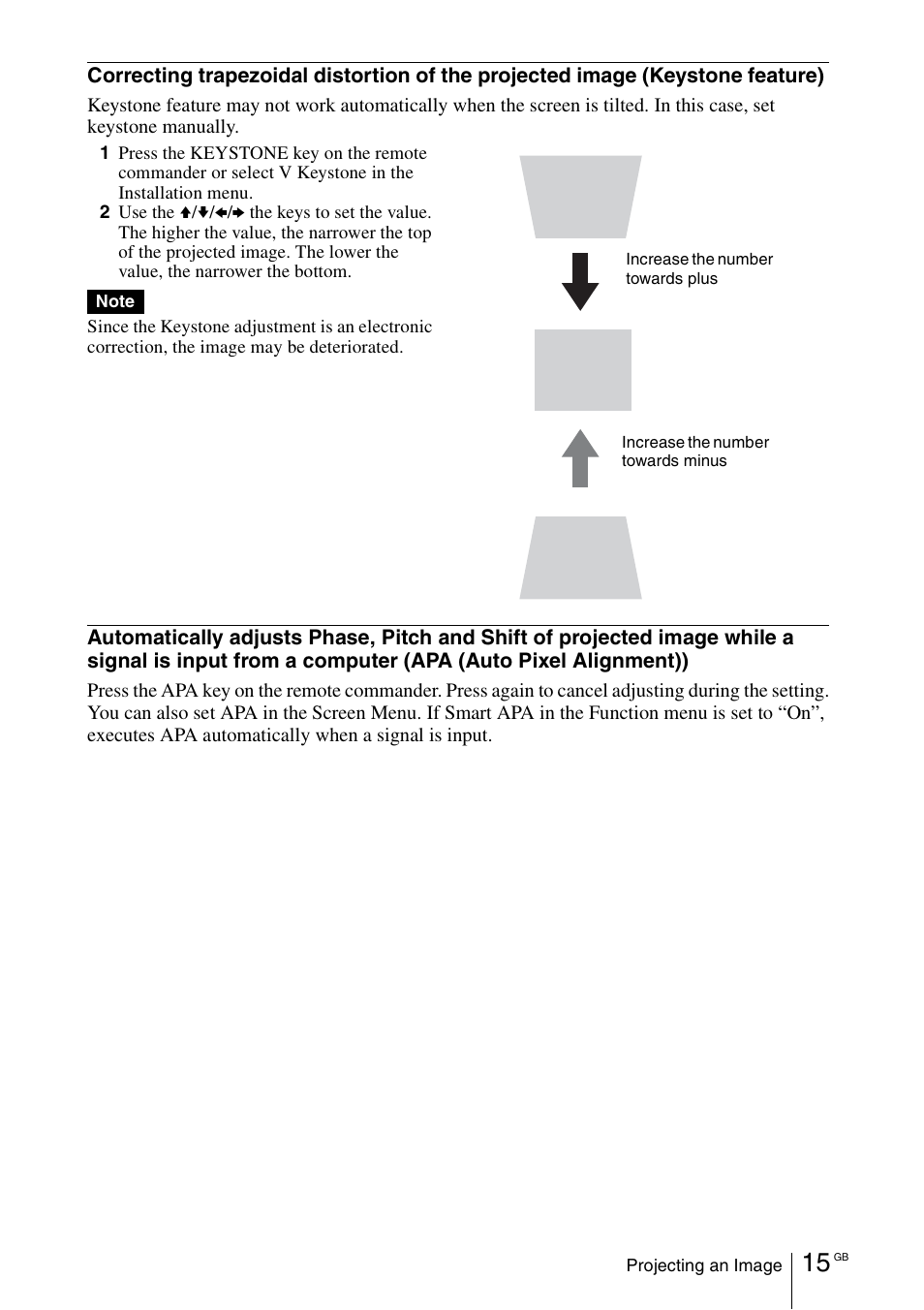 Sony VPL-DX145 User Manual | Page 37 / 132