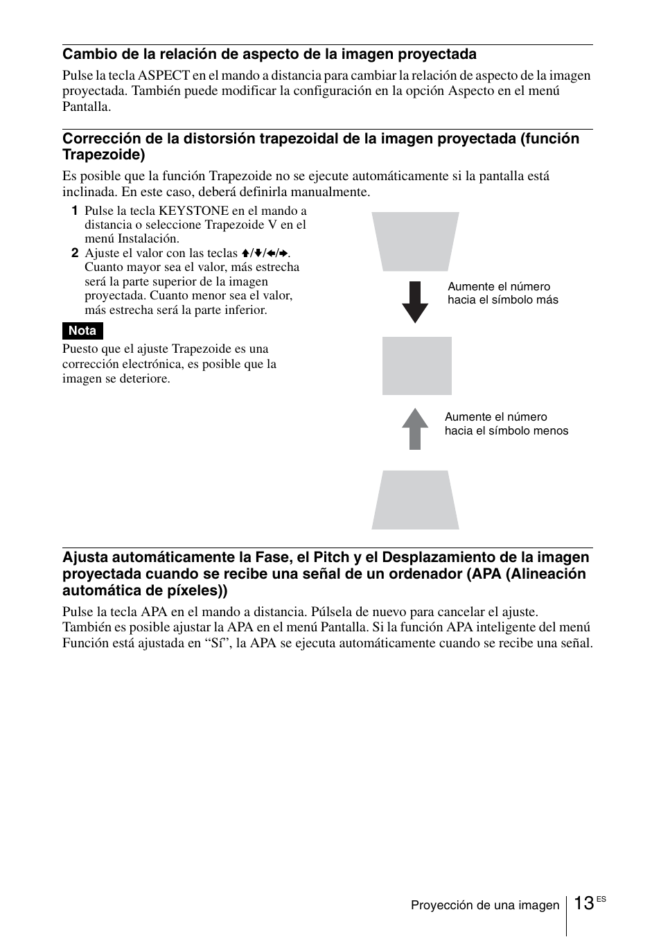 Sony VPL-DX145 User Manual | Page 73 / 132