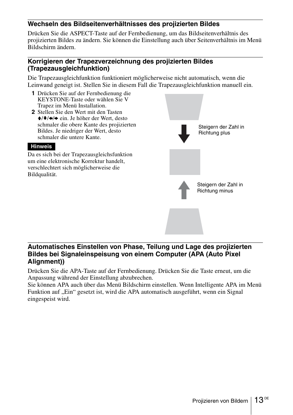 Sony VPL-DX145 User Manual | Page 91 / 132