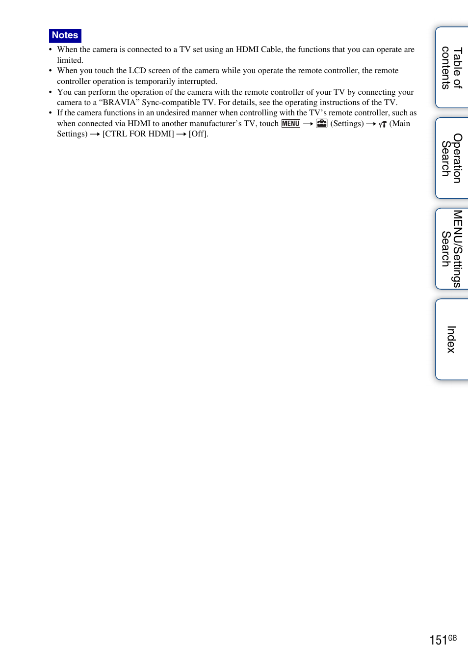 Sony DSC-TX9 User Manual | Page 151 / 190