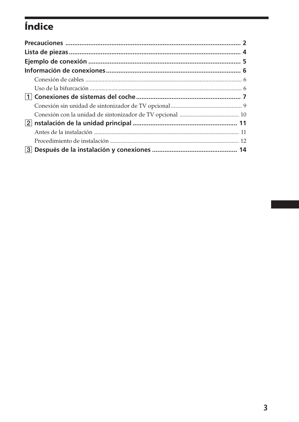 Índice | Sony XAV-C1 User Manual | Page 31 / 44