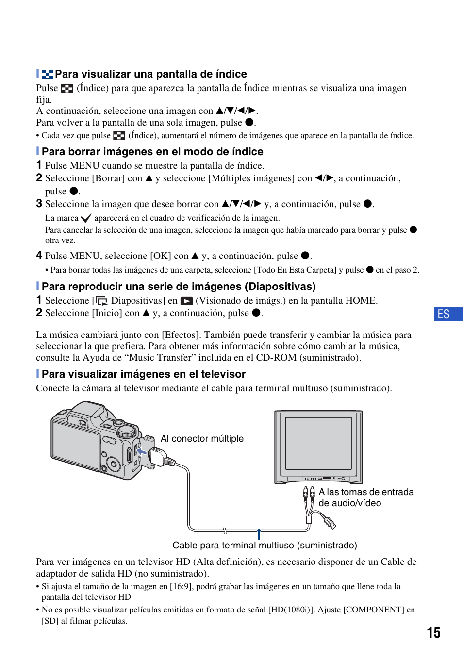 Sony DSC-H10 User Manual | Page 49 / 68