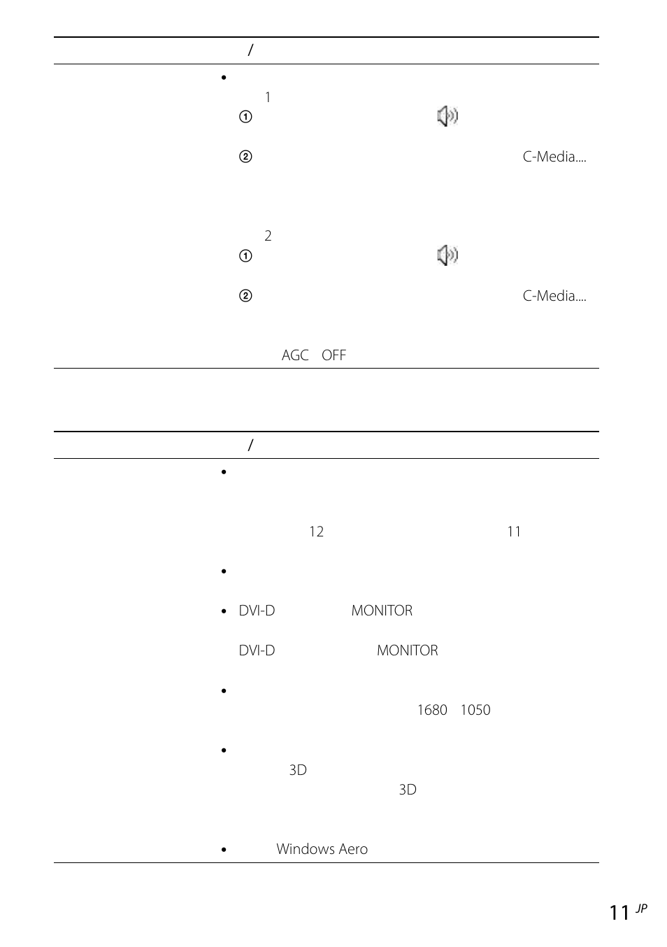 外部ディスプレイ | Sony VGP-UPR1 User Manual | Page 11 / 57