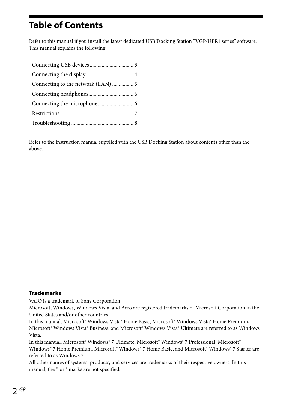 Sony VGP-UPR1 User Manual | Page 14 / 57