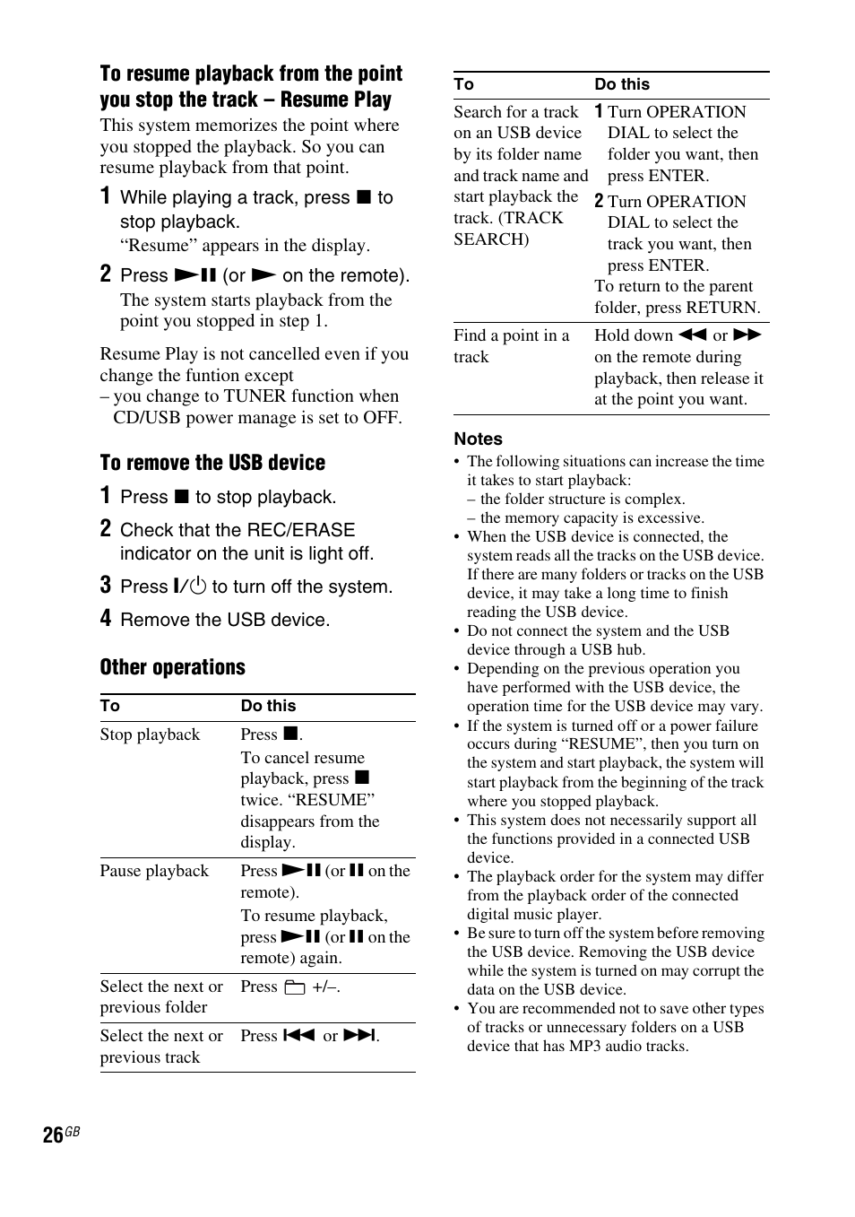 Sony FST-ZUX9 User Manual | Page 26 / 60