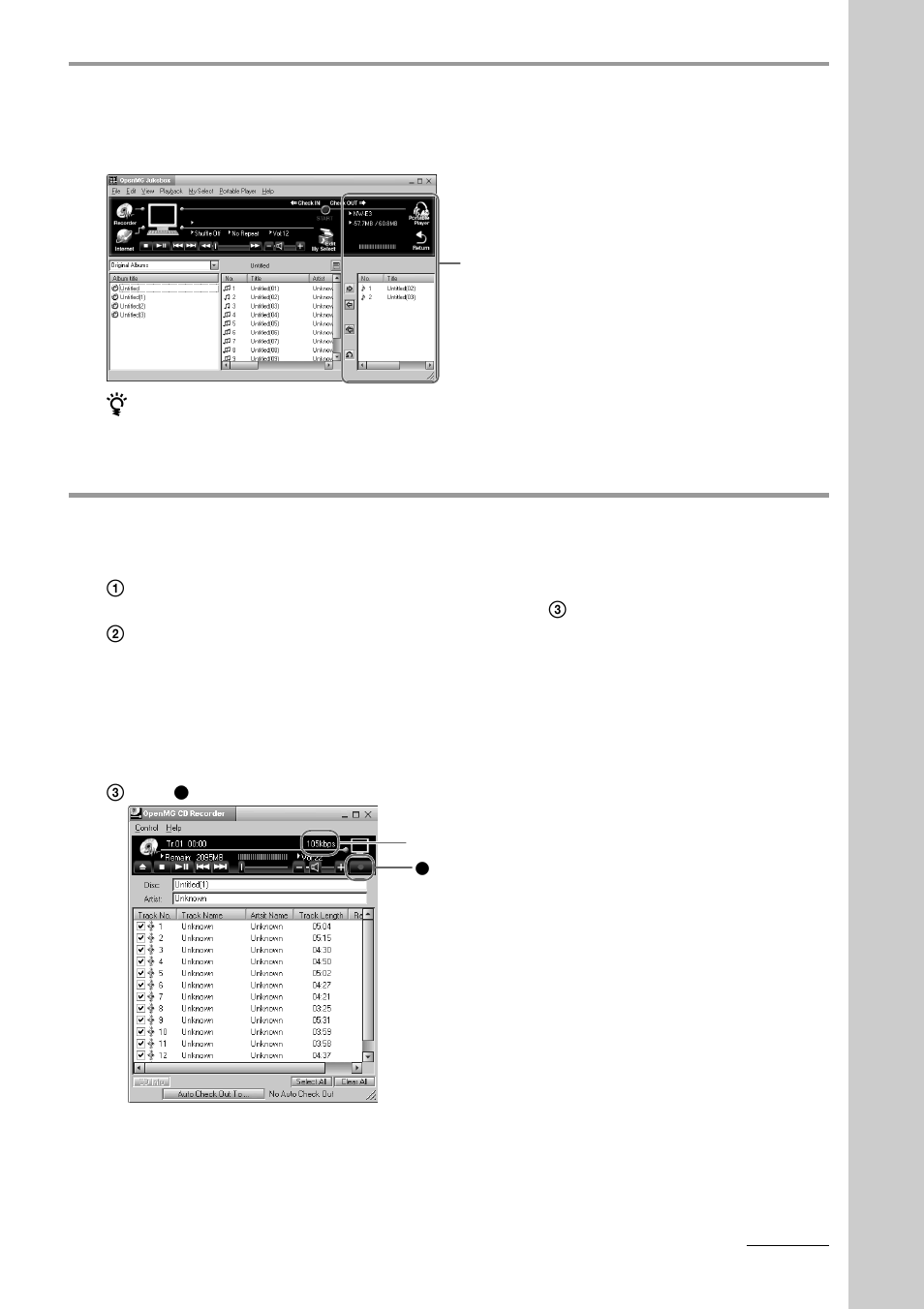 Sony NW-E3 User Manual | Page 13 / 36