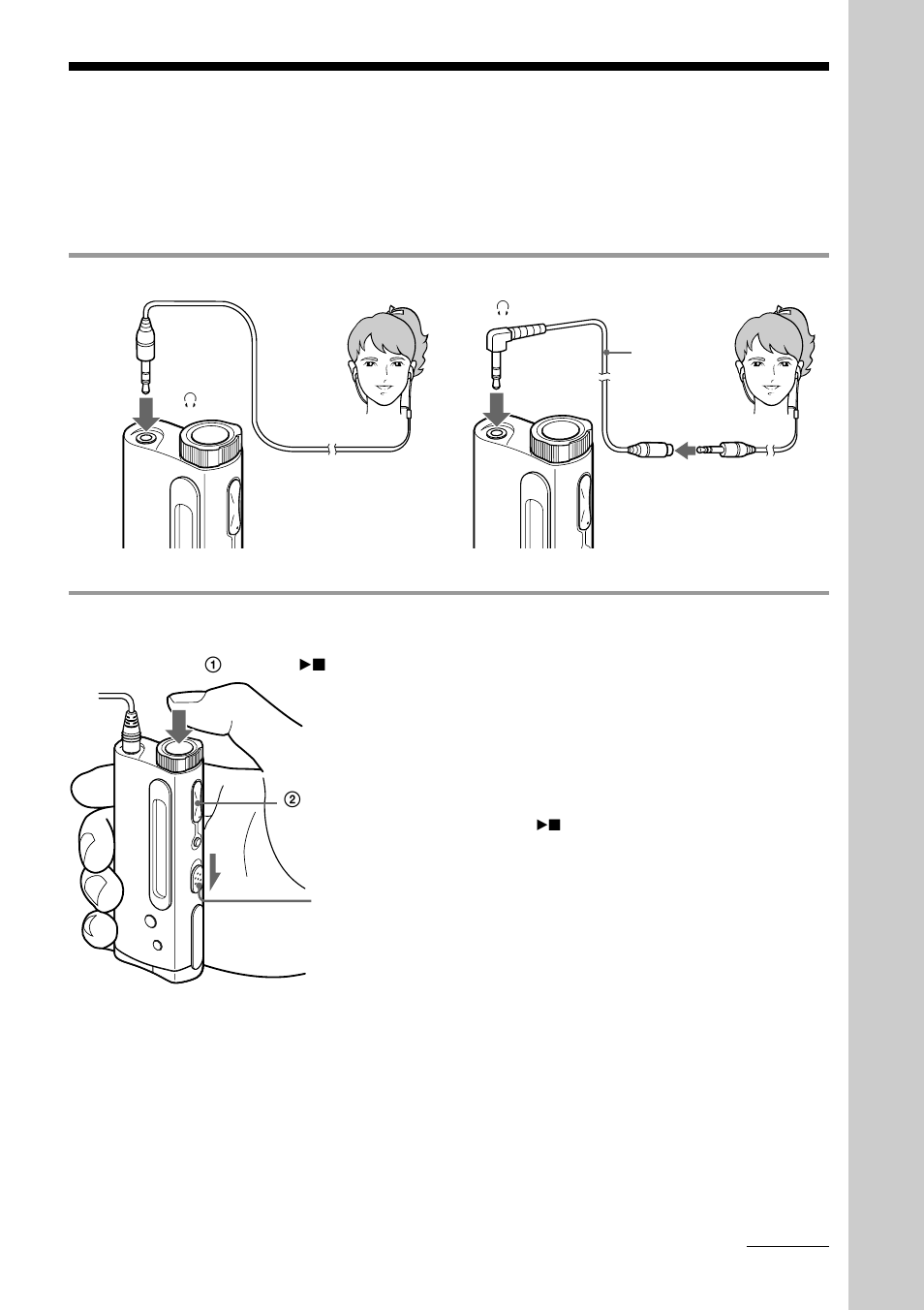Listening to music with network walkman | Sony NW-E3 User Manual | Page 15 / 36