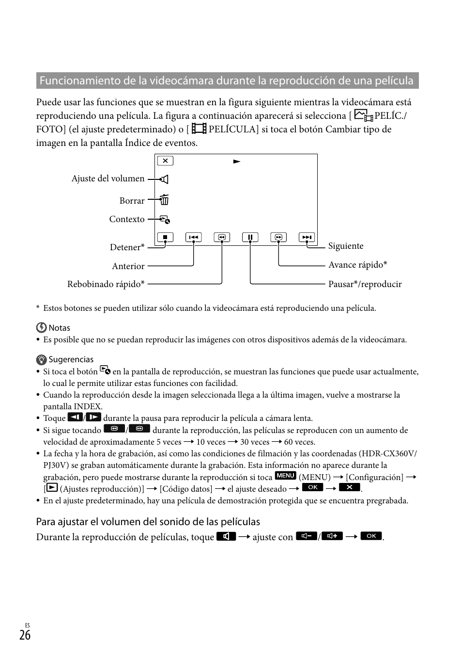Sony HDR-CX360V User Manual | Page 102 / 151