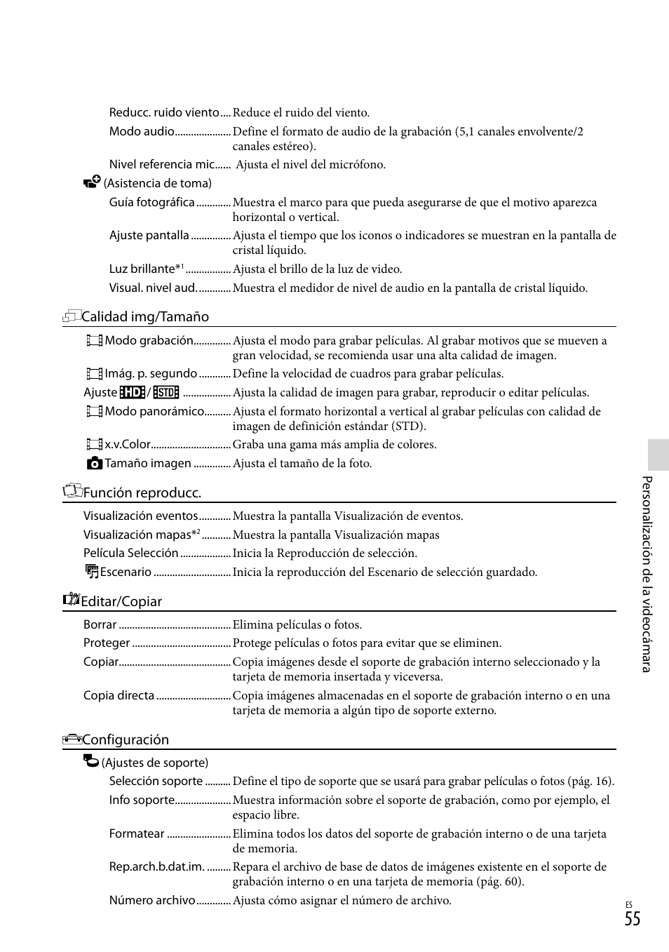 Sony HDR-CX360V User Manual | Page 131 / 151