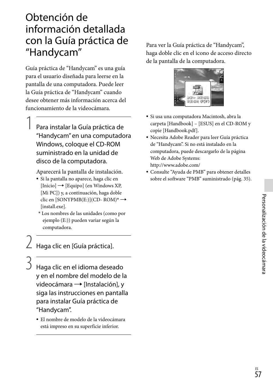 Sony HDR-CX360V User Manual | Page 133 / 151