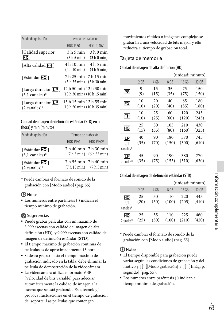 Sony HDR-CX360V User Manual | Page 139 / 151