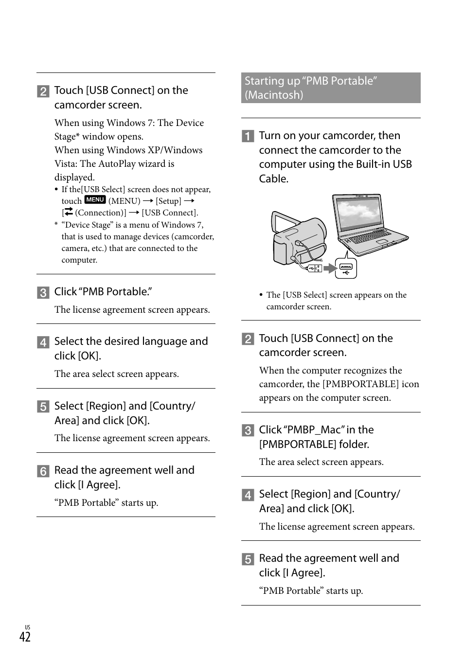 Sony HDR-CX360V User Manual | Page 42 / 151