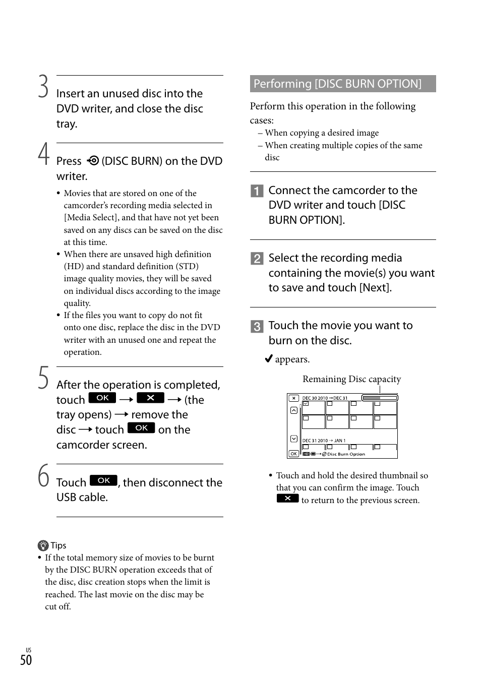 Sony HDR-CX360V User Manual | Page 50 / 151