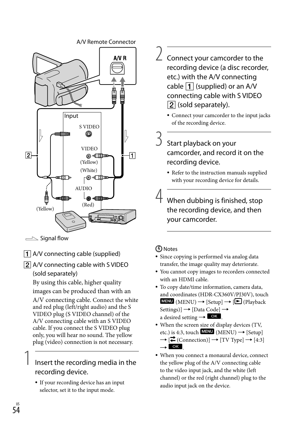 Sony HDR-CX360V User Manual | Page 54 / 151