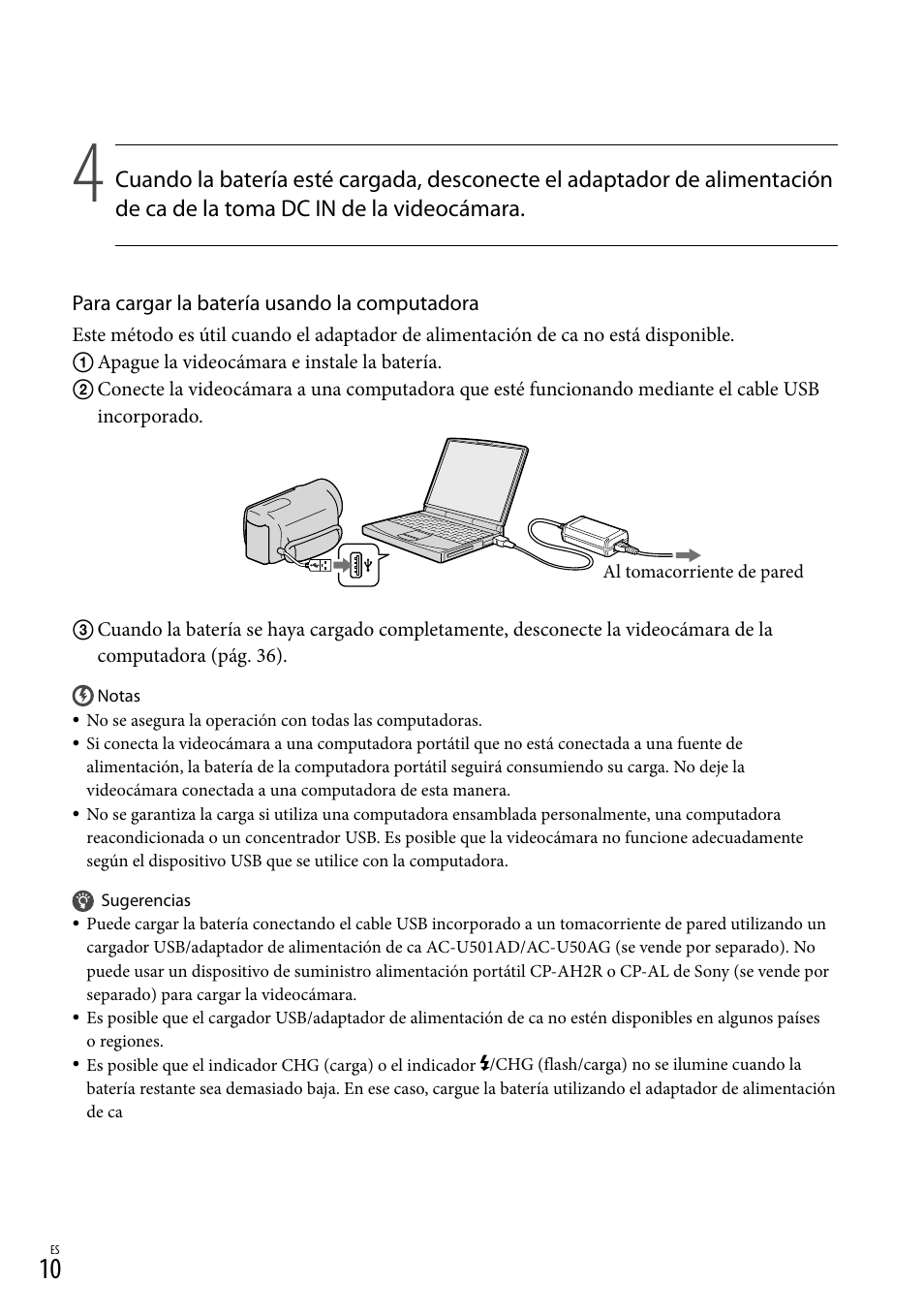 10) es dem | Sony HDR-CX360V User Manual | Page 86 / 151