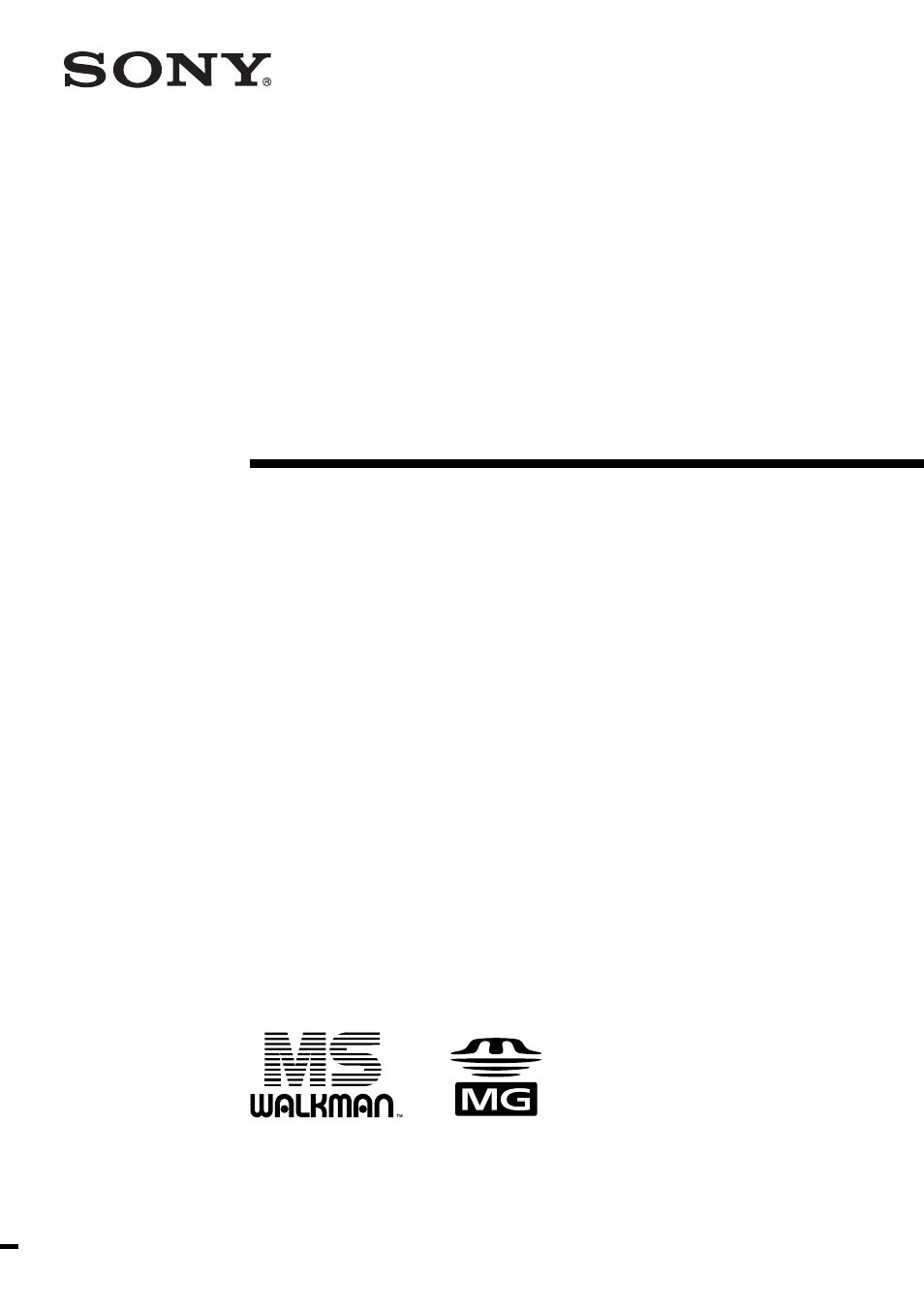 Sony NW-MS7 User Manual | 44 pages