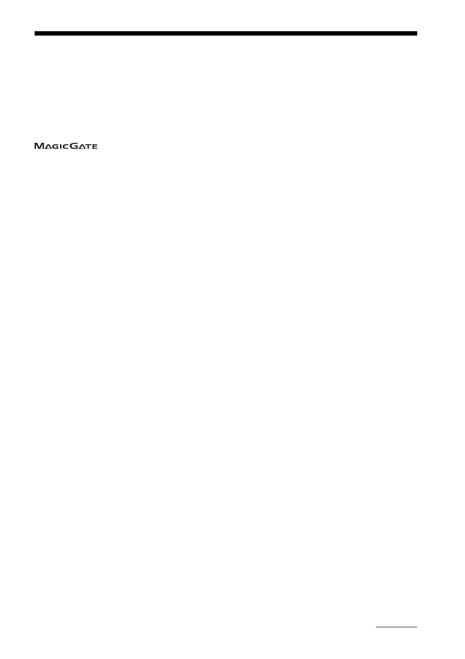 Glossary | Sony NW-MS7 User Manual | Page 37 / 44