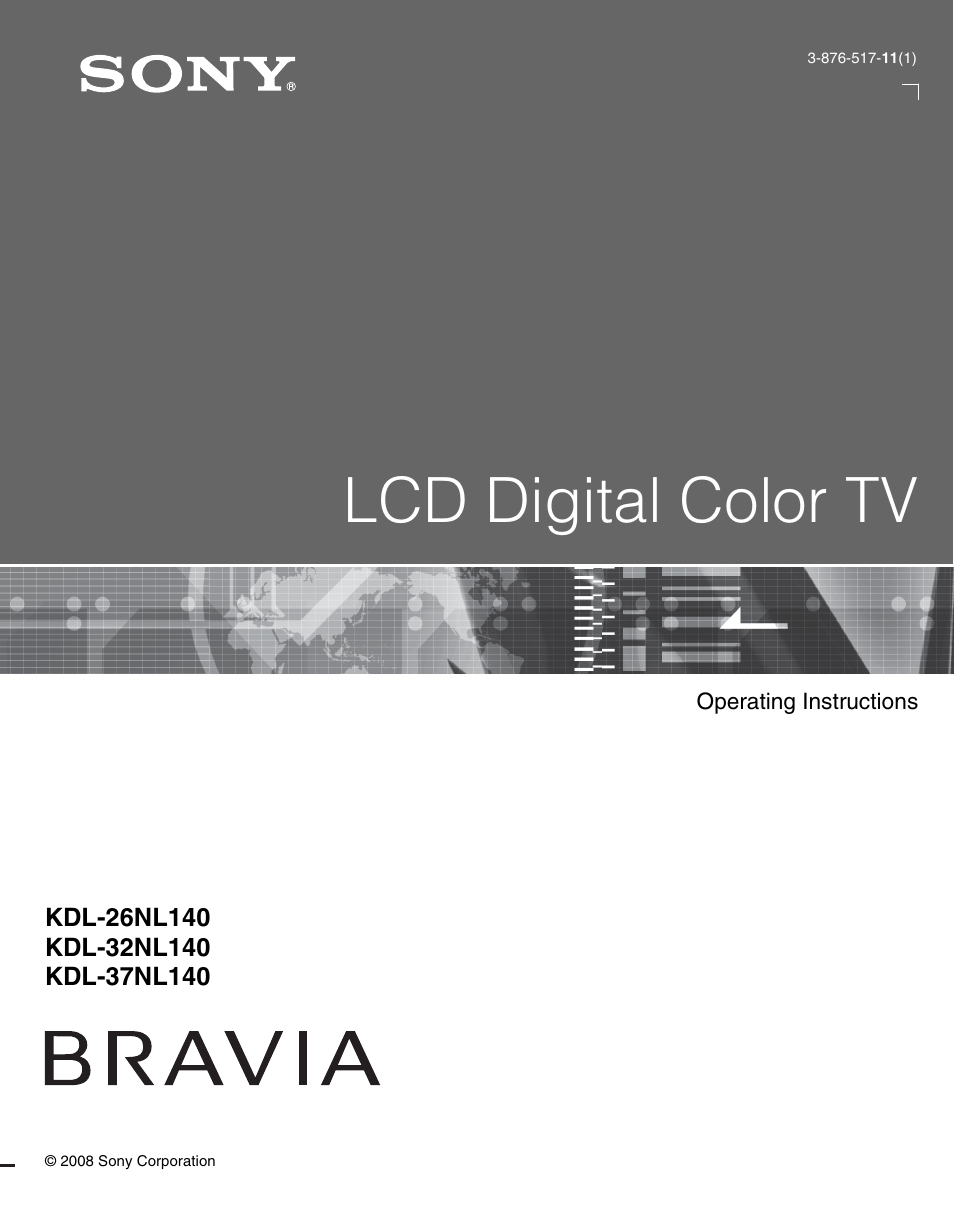 Sony KDL-37NL140 User Manual | 48 pages