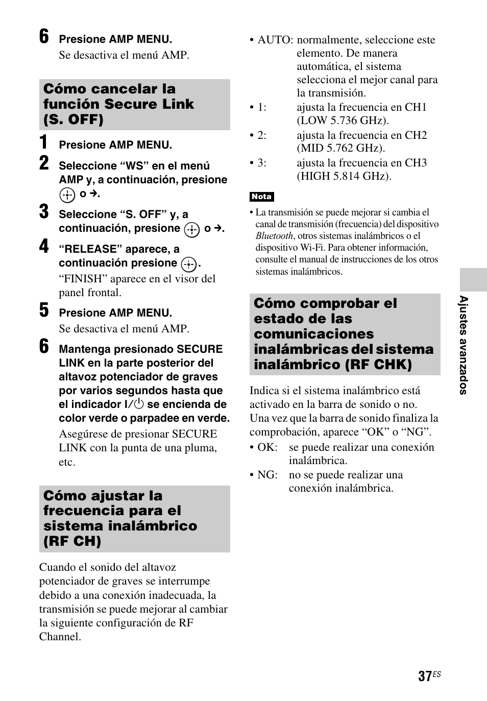 Sony HT-CT260 User Manual | Page 123 / 130