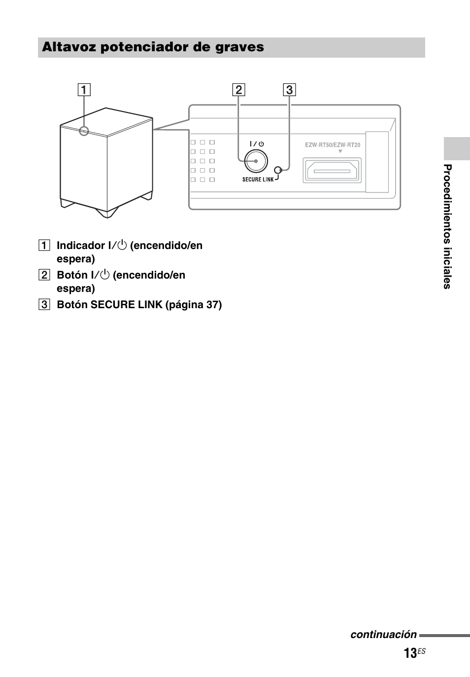 Altavoz potenciador de graves | Sony HT-CT260 User Manual | Page 99 / 130