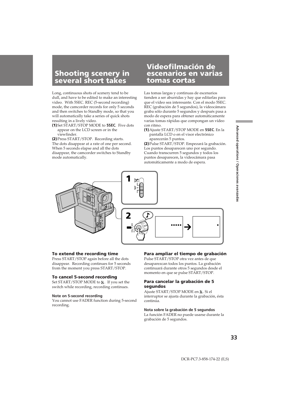 Sony DCR-PC7 User Manual | Page 33 / 92