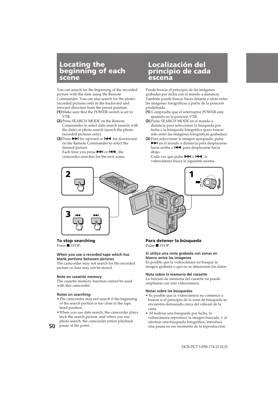 Sony DCR-PC7 User Manual | Page 50 / 92