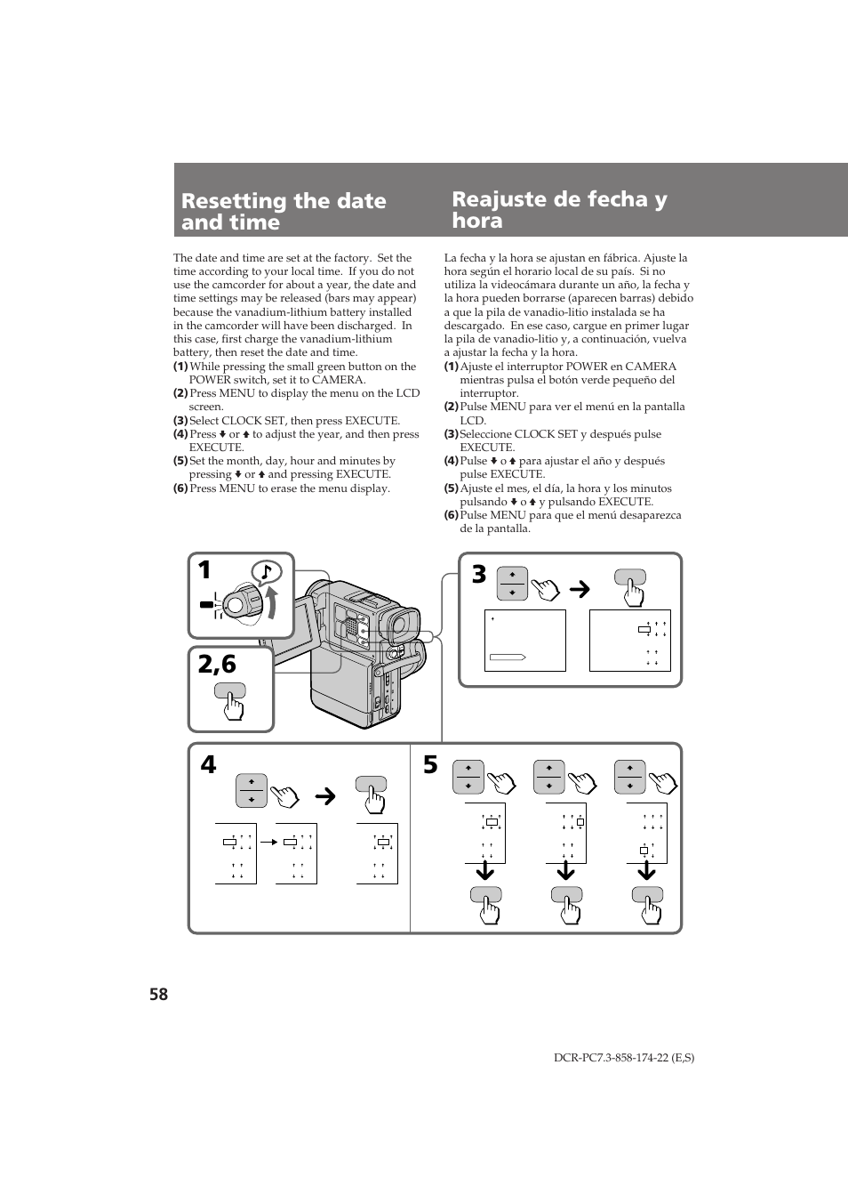 Sony DCR-PC7 User Manual | Page 58 / 92