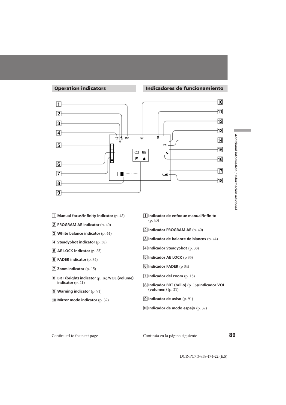 Sony DCR-PC7 User Manual | Page 89 / 92