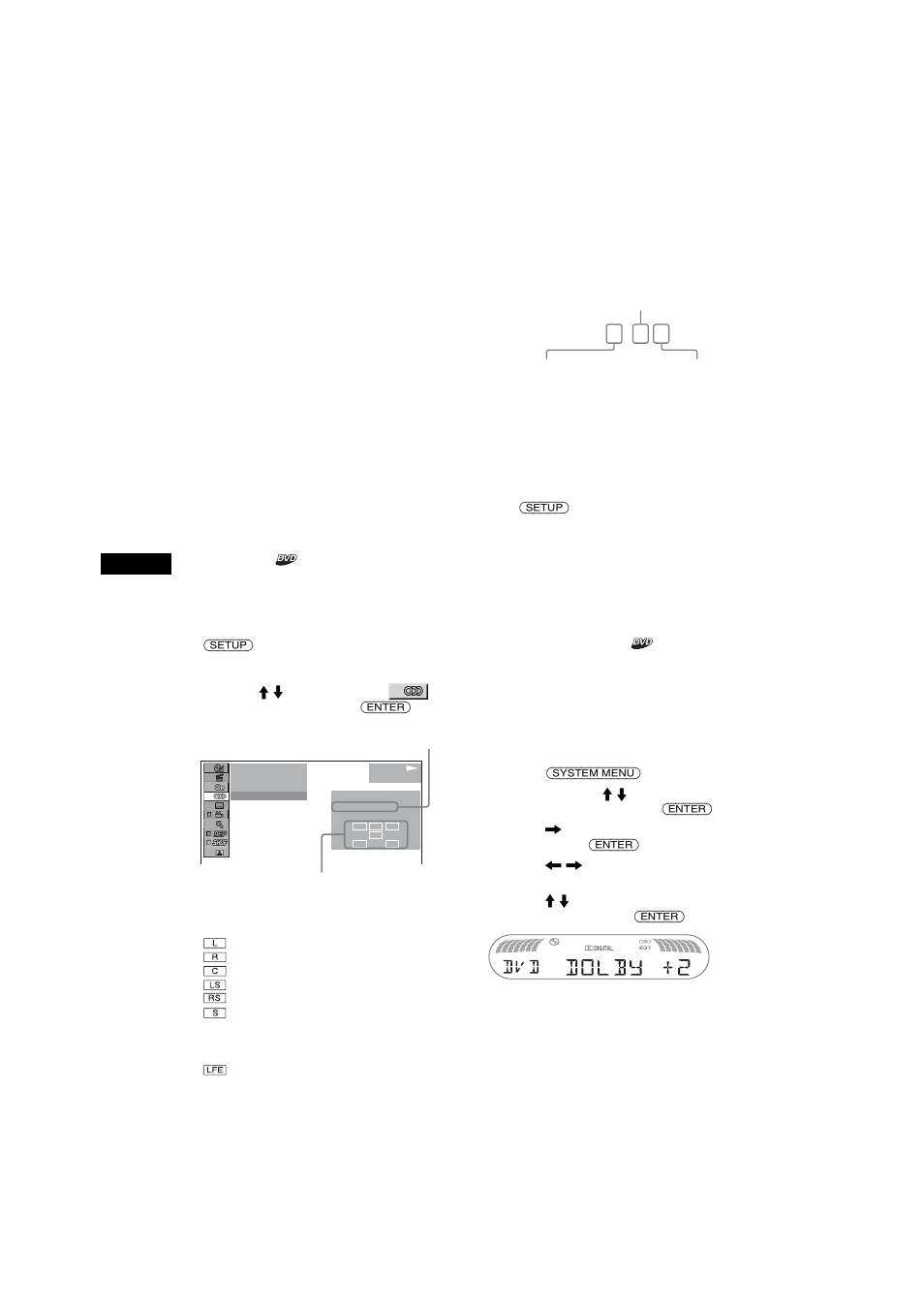 Dolby digital 3 / 2 | Sony MEX-R5 User Manual | Page 194 / 288