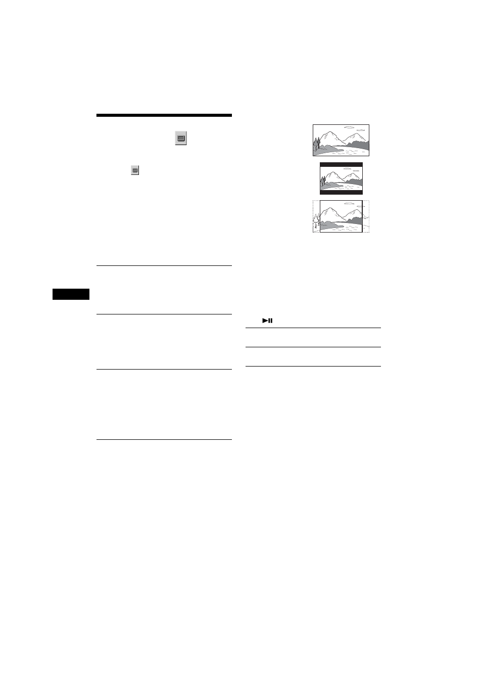 Impostazione dello schermo, Impostazione schermo, Onare i modi del | Sony MEX-R5 User Manual | Page 202 / 288