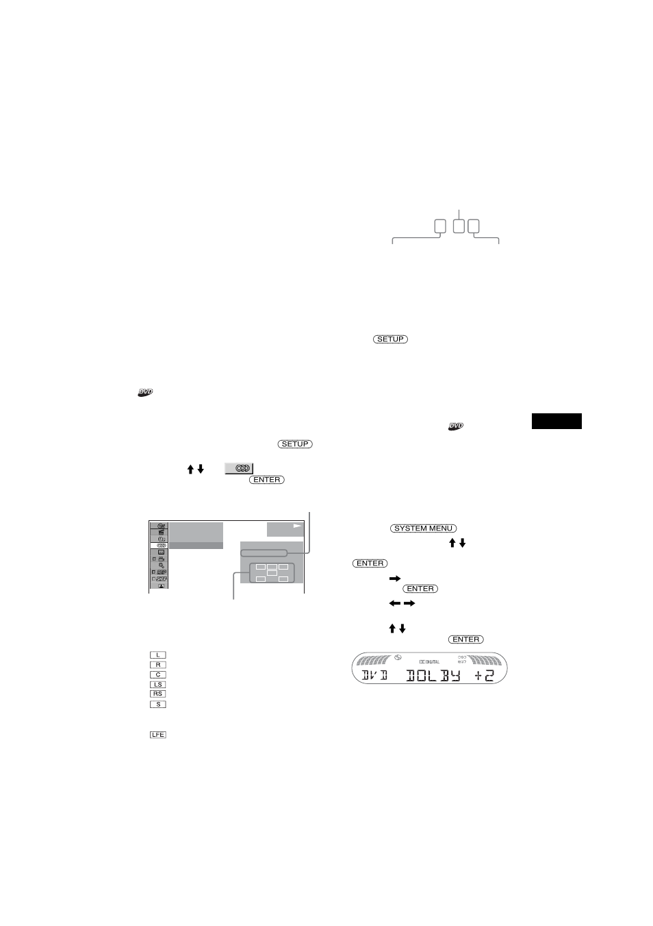 Dolby digital 3 / 2 | Sony MEX-R5 User Manual | Page 251 / 288