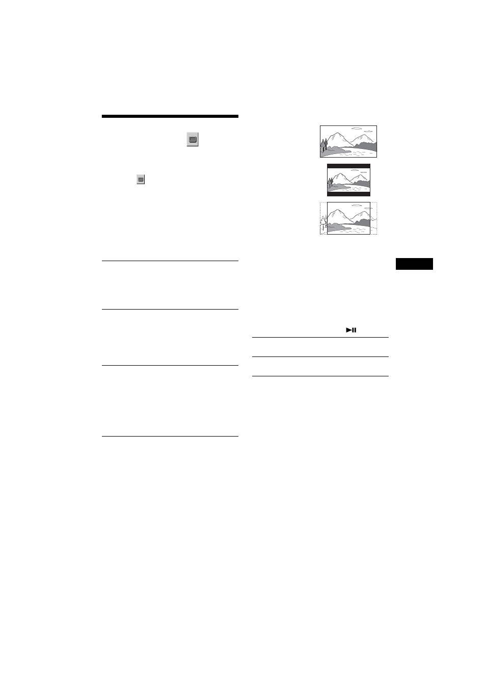 Einstellen des bildschirms, Bildschirmeinstellungen, Seite 31) | S bildschirmmo | Sony MEX-R5 User Manual | Page 85 / 288