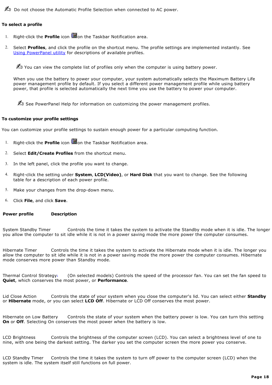 Sony PCG-GRX700K User Manual | Page 18 / 212