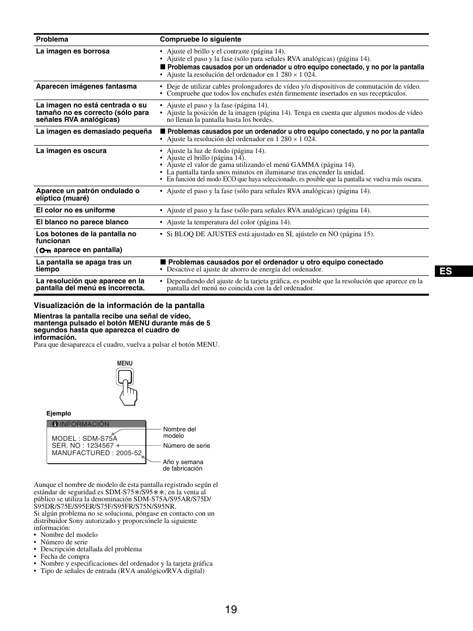 Sony SDM-S95ER User Manual | Page 67 / 97