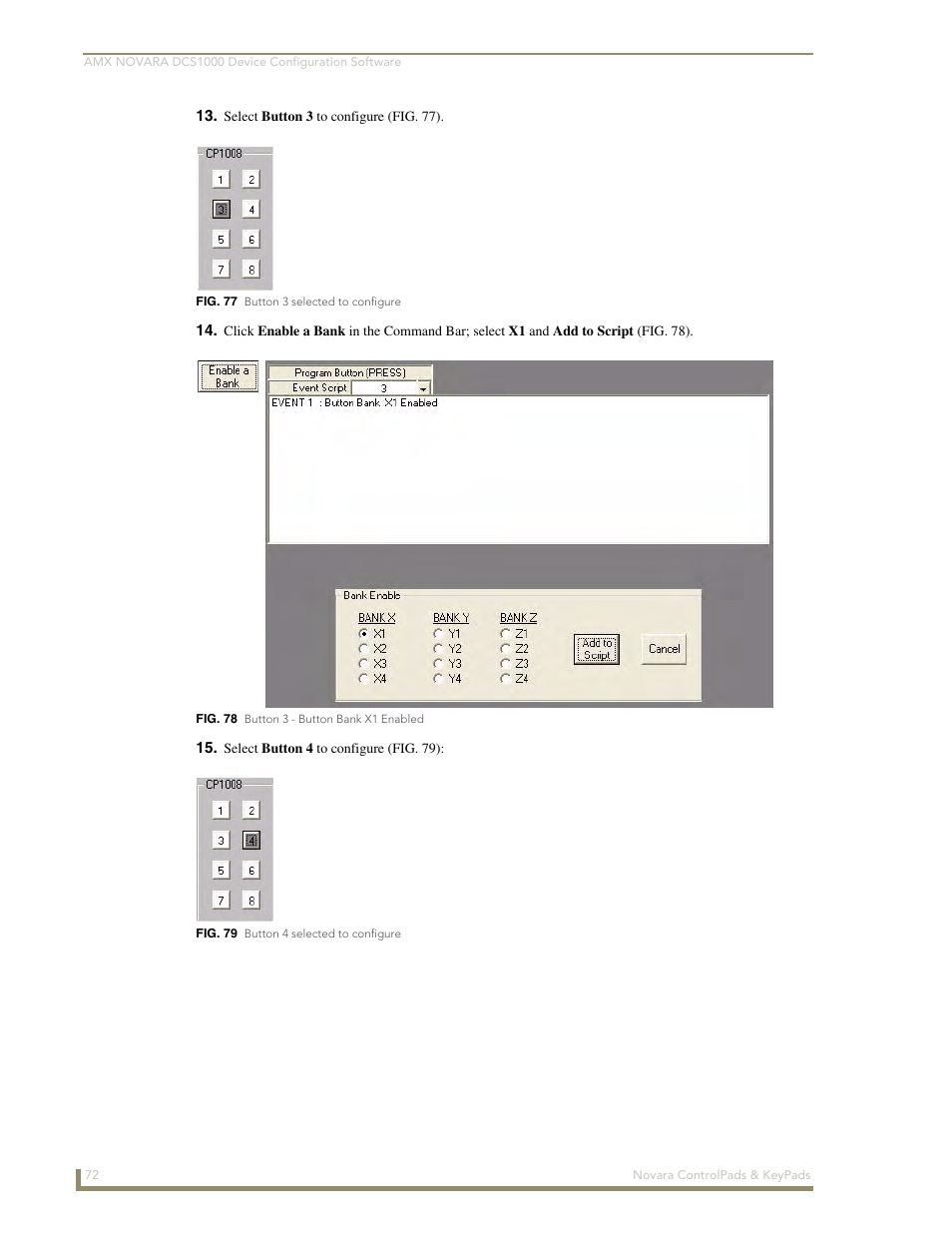 AMX Novara 1000 Series User Manual | Page 78 / 88