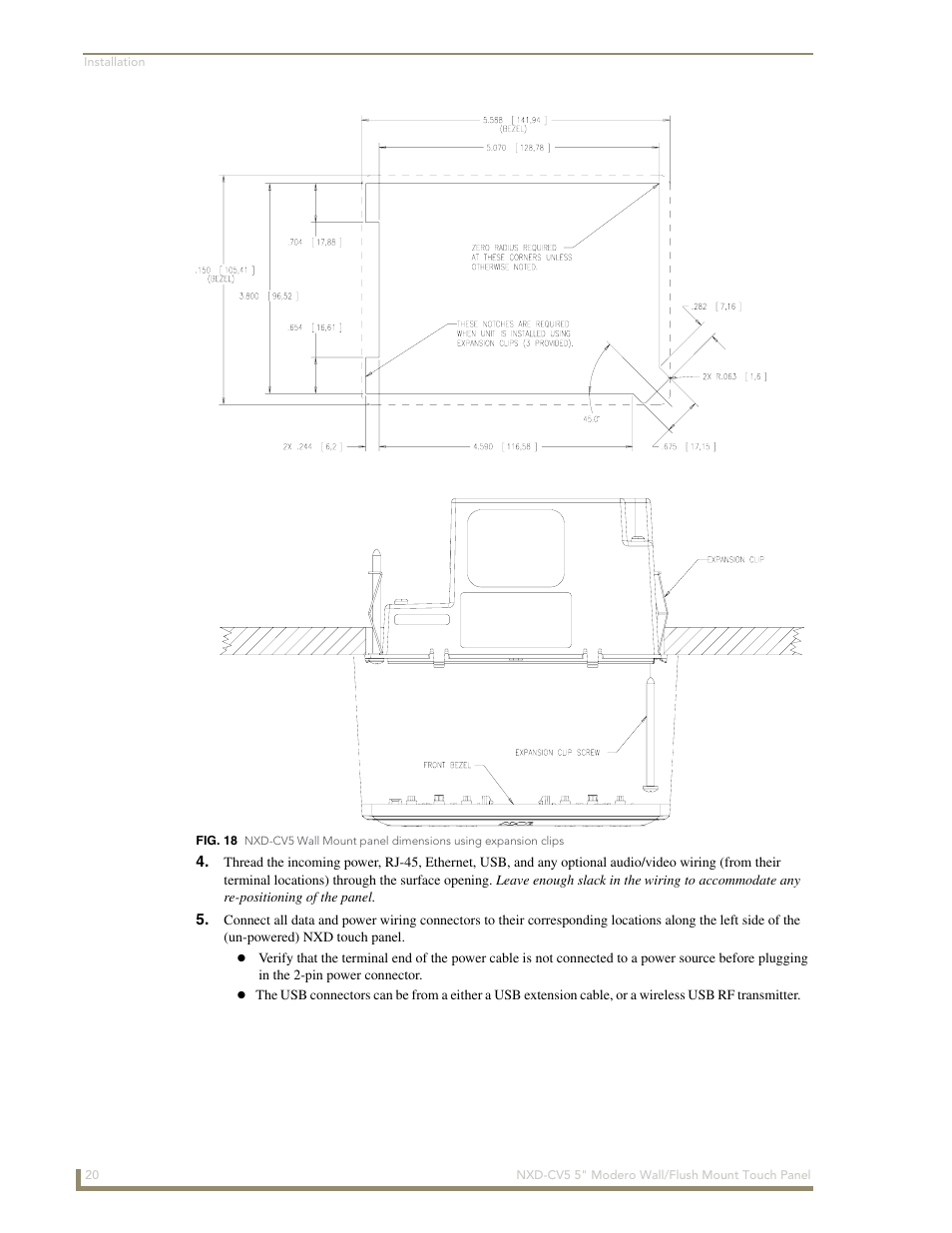 AMX Modero NXD-CV5 User Manual | Page 32 / 152