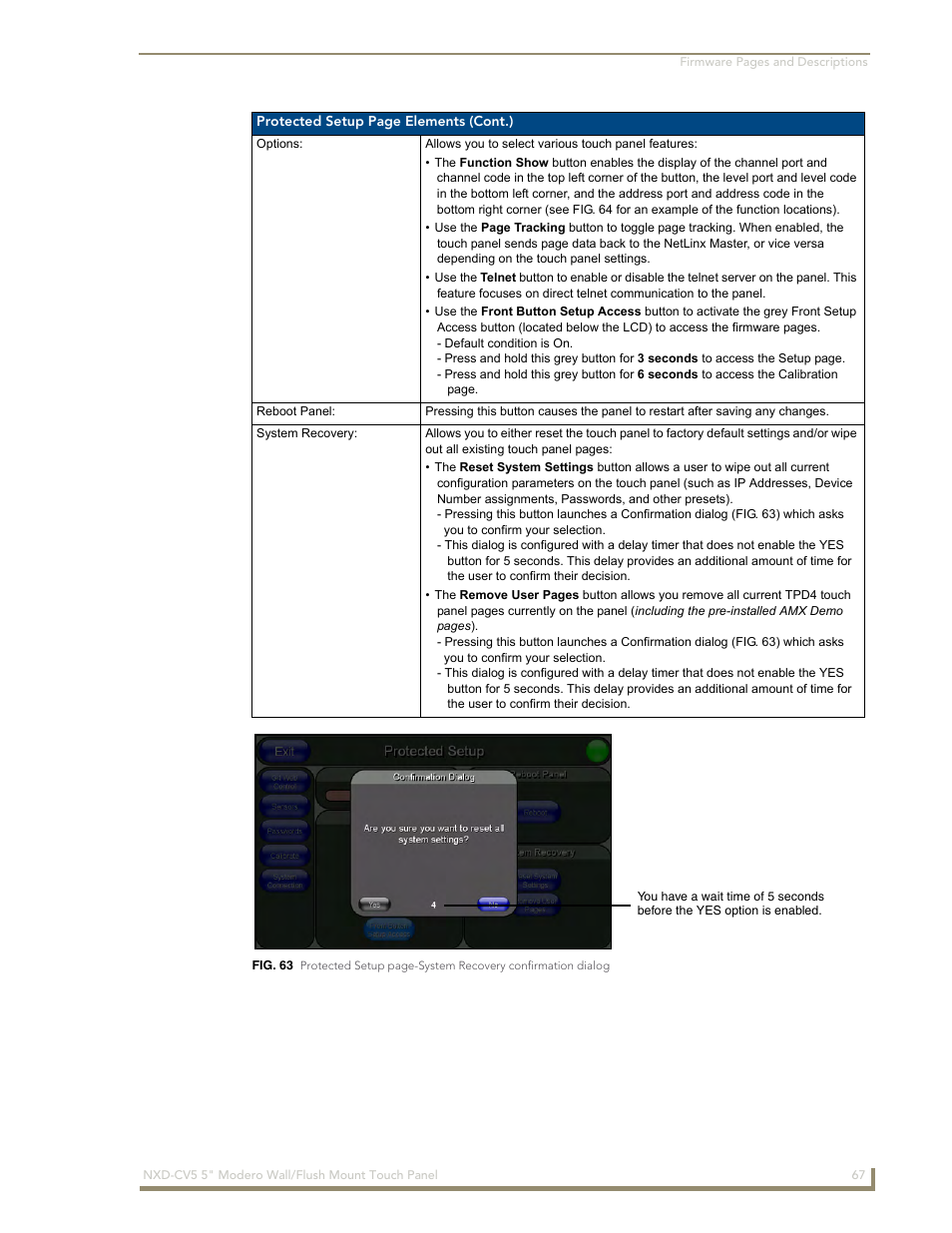 AMX Modero NXD-CV5 User Manual | Page 79 / 152