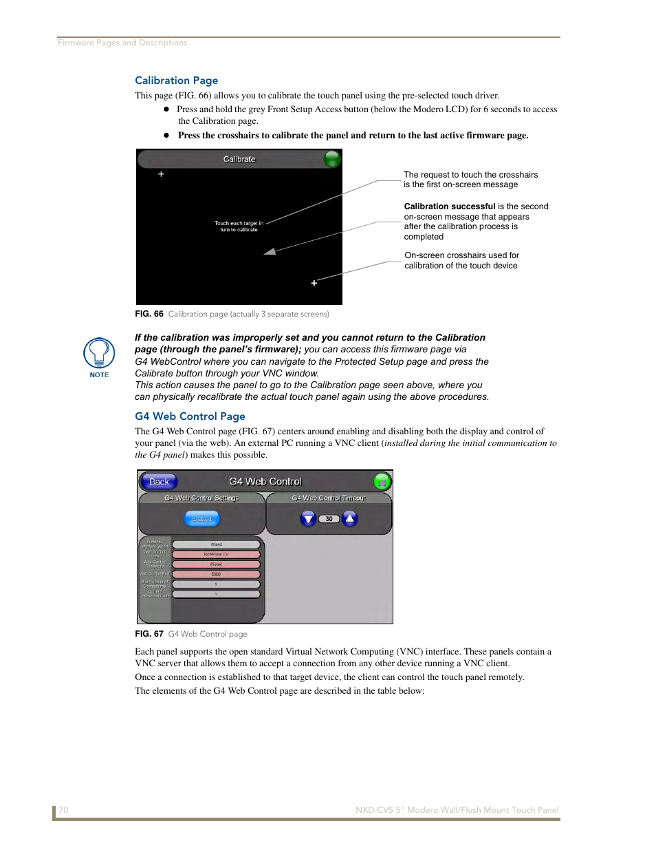 AMX Modero NXD-CV5 User Manual | Page 82 / 152