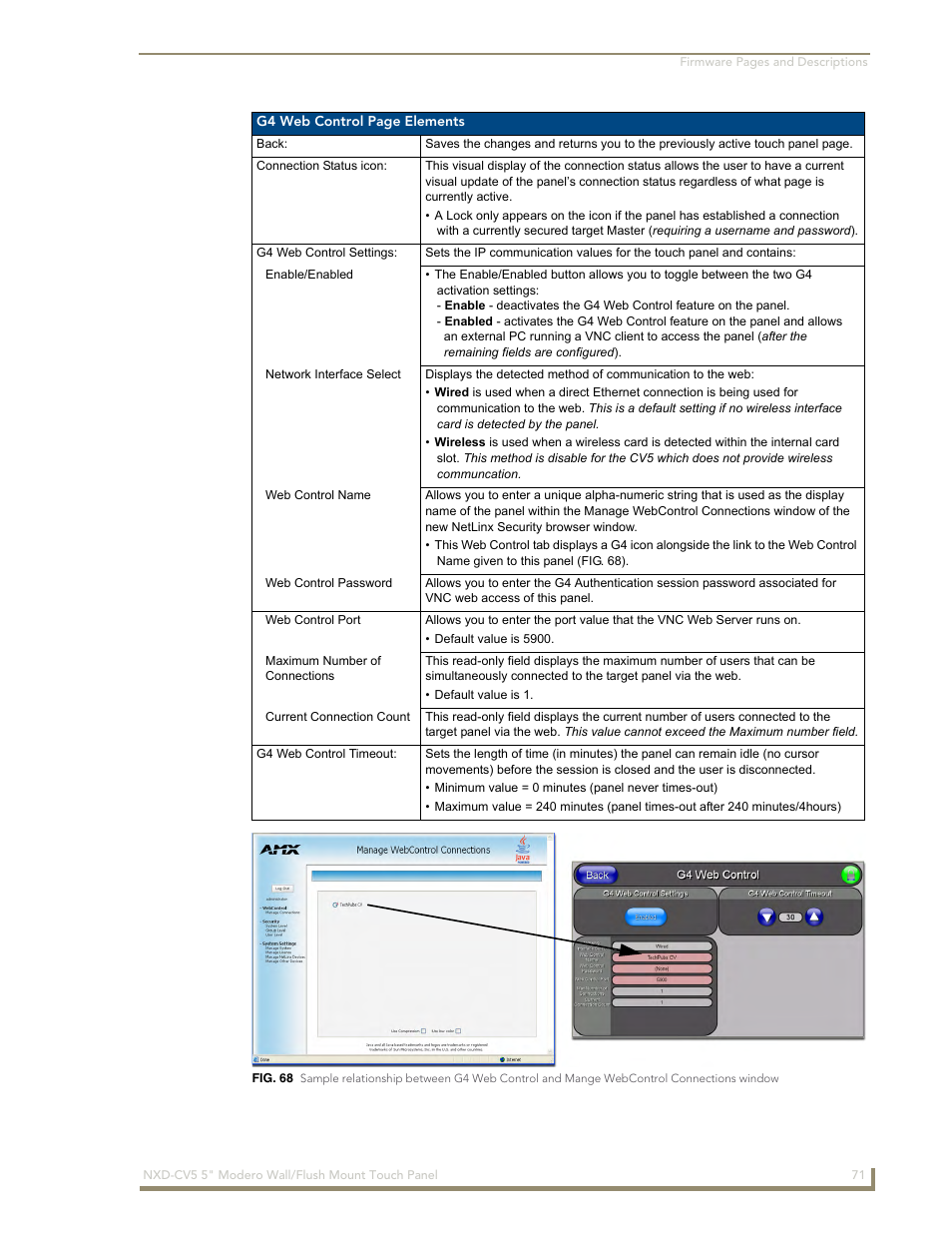 AMX Modero NXD-CV5 User Manual | Page 83 / 152