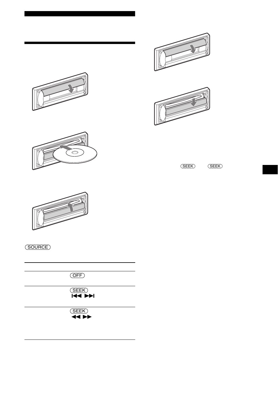 Reproductor de cd, Reproducción de discos | Sony CDX-RW300 User Manual | Page 27 / 40