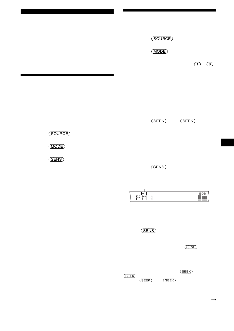 Radio, Almacenamiento automático de emisoras, Memoria de emisoras con mejor sintonía (btm) | Recepción de las emisoras memorizadas | Sony CDX-RW300 User Manual | Page 29 / 40