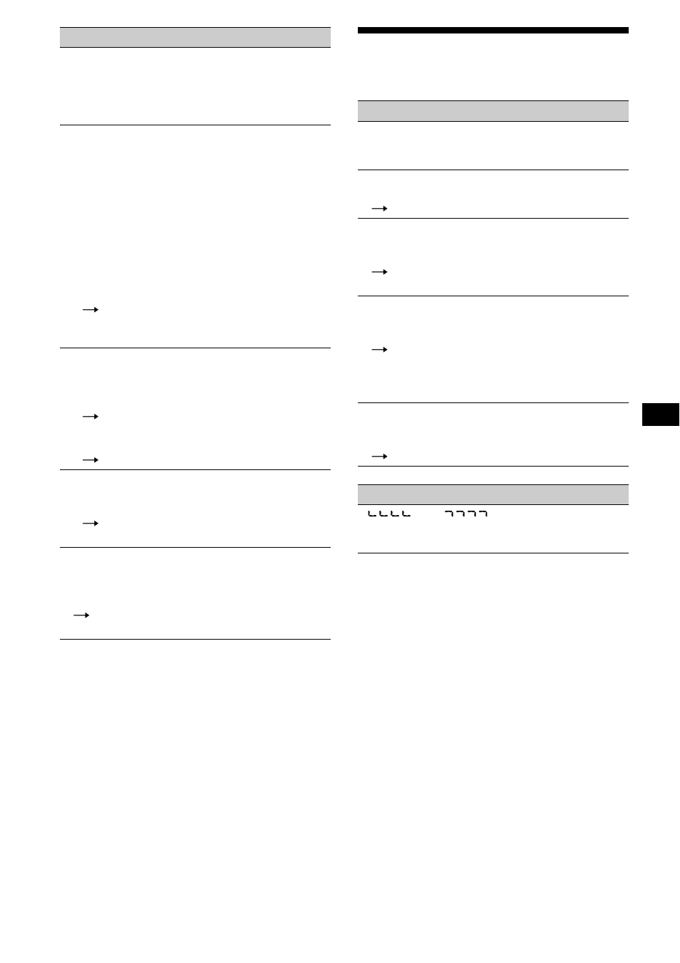 Mensaje/indicaciones de le error, 19 mensaje/indicaciones de le error | Sony CDX-RW300 User Manual | Page 37 / 40