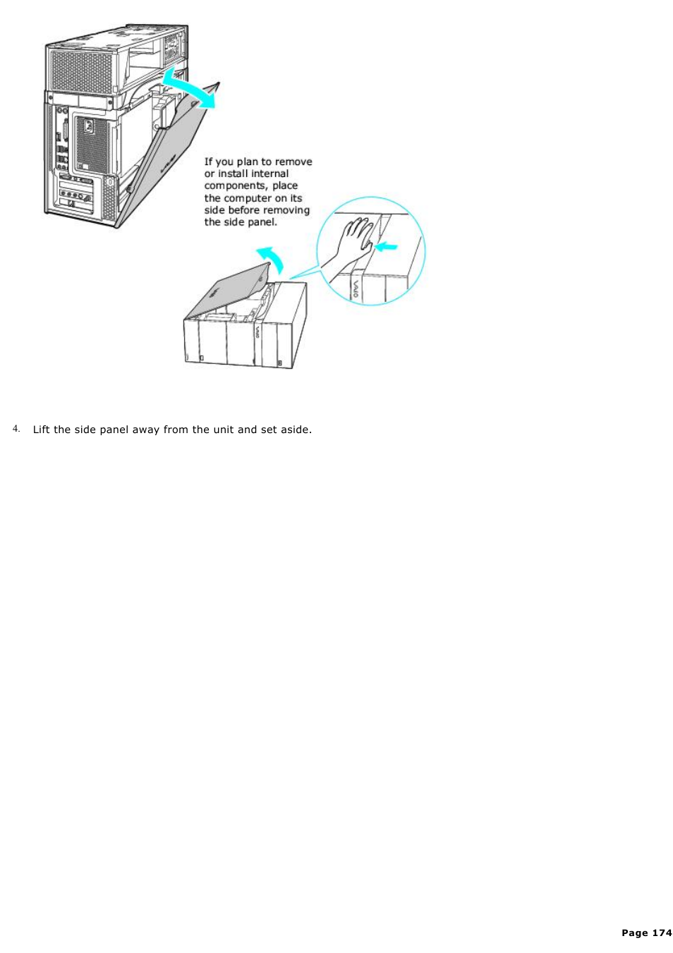 Sony VGC-RA716GY User Manual | Page 174 / 262