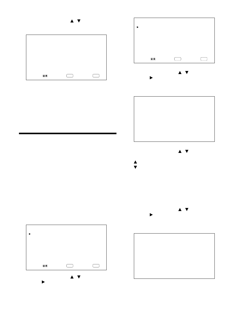 Réglage de la taille de l’image, Redimensionnement et positionnement de l’image, Appuyez sur les touches v / v. “non” devient “oui | Sony PFM-42B2H User Manual | Page 130 / 294