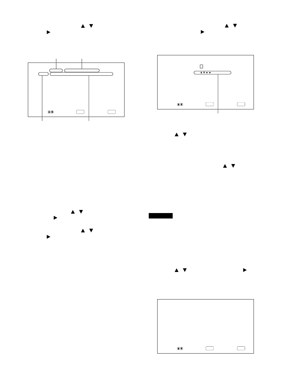 Appel d’un paramètre sélectionné | Sony PFM-42B2H User Manual | Page 135 / 294