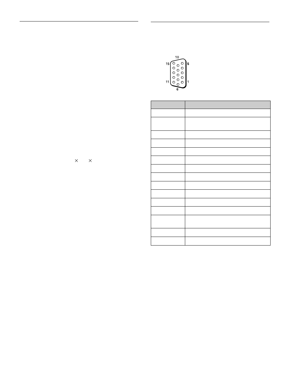 Allgemeines, Stiftbelegung | Sony PFM-42B2H User Manual | Page 197 / 294