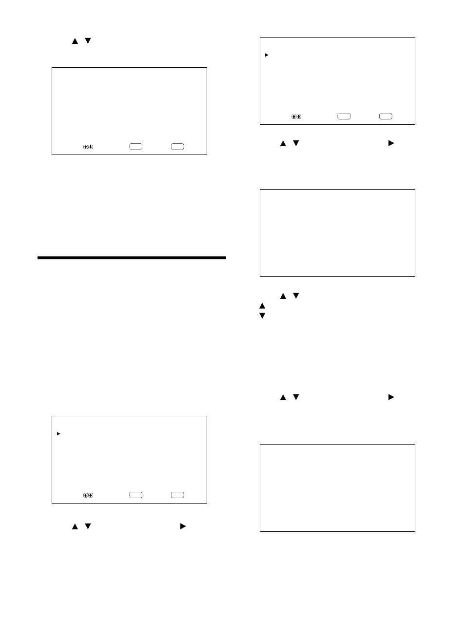 Cambio del tamaño y posición de la imagen, Cambio de tamaño de la imagen, Pulse v / v. “no” cambia a “sí | Sony PFM-42B2H User Manual | Page 226 / 294