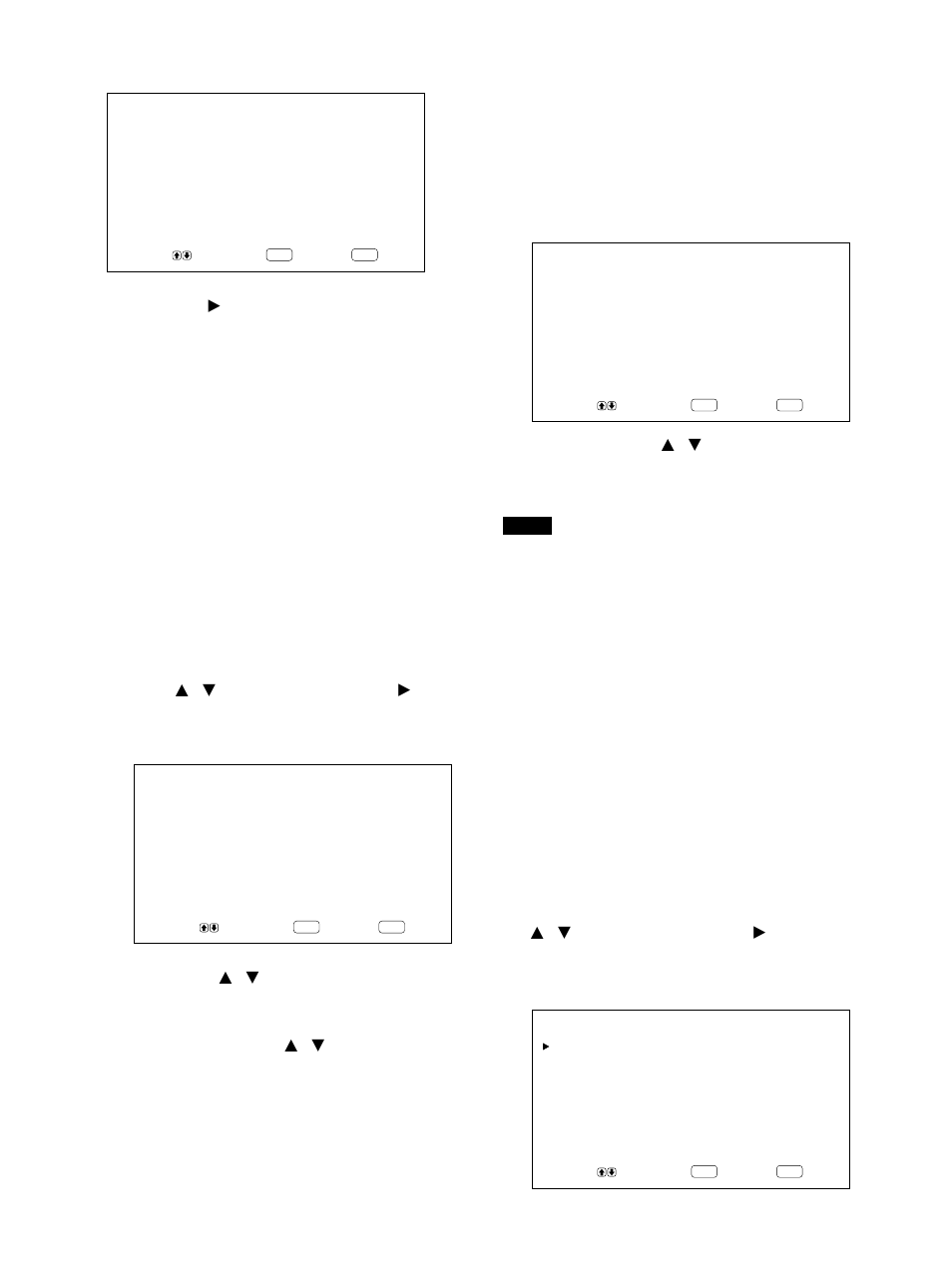 Cambio automático de la posición de la imagen, Cuando selecciona auto, aparece el siguiente menú | Sony PFM-42B2H User Manual | Page 234 / 294
